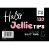 Halo Jellie Nail Tips Coffin Mixed 120 Pack