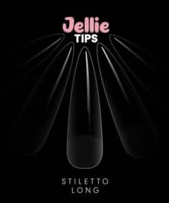 Halo Jellie Nail Tips Long Stiletto