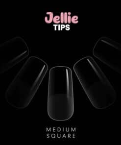 Halo Jellie Nail Tips Medium Square
