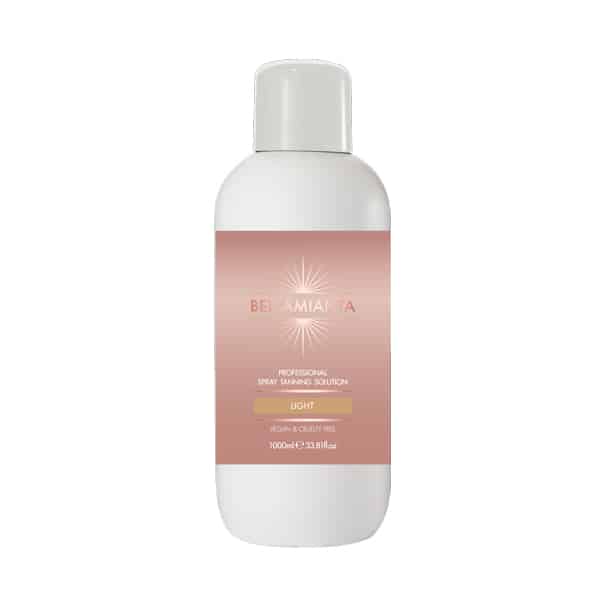 Bellamianta Light Spray Tan Solution 1L
