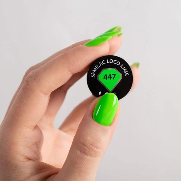 Semilac UV Gel Polish Loco Lime 447