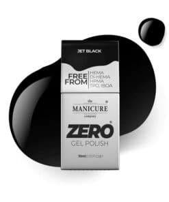 The Manicure Company Zero Gel Polish Jet Black 002