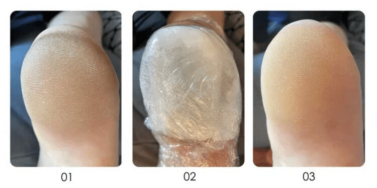 Burst use on heel