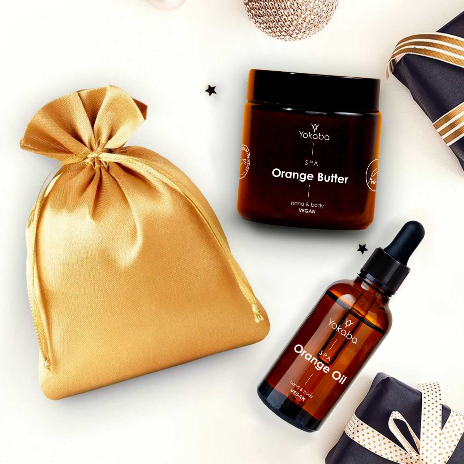 Yokaba SPA Orange Butter and Oil Set