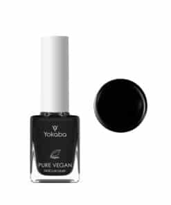 01 Simple Black classic varnish PURE VEGAN NAIL LACQUER 10 ML