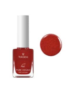 67 Red Sparkle classic varnish PURE VEGAN NAIL LACQUER 10 ML