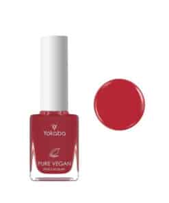 70 Raspberry Red classic varnish PURE VEGAN NAIL LACQUER 10 ML