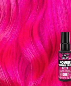 Crazy Color Power Pigment Drop Pink hair