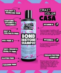 bond restore shampoo with vegan