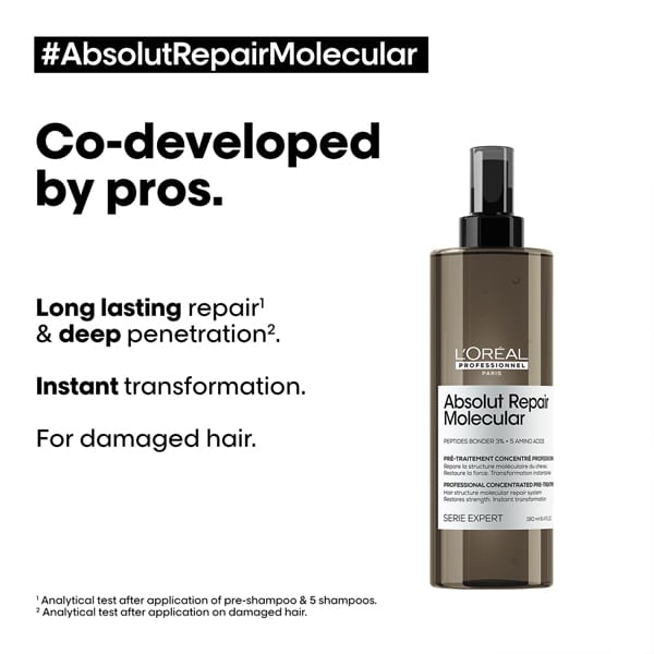 L'Oréal Professional Absolut Repair Molecular Concentrated Pre Treatment 190 ml 3