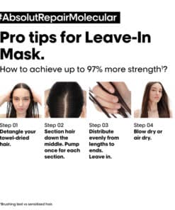 L'Oréal Professional Absolut Repair Molecular Professional Leave In Mask 100 ml 4