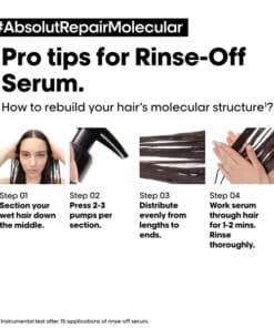 L'Oréal Professional Absolut Repair Molecular Professional Rinse Off Serum 250 ml 5
