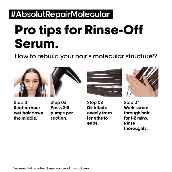 L'Oréal Professional Absolut Repair Molecular Professional Rinse Off Serum 250 ml 5