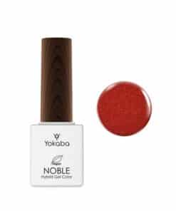 Yokaba VEGAN Hybrid Gel Polish NOBLE 67 Red Sparkle