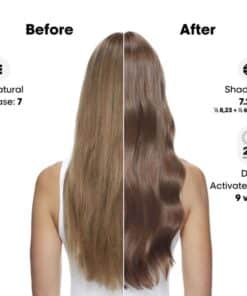 L'oreal Dia Color Hair Colour before and after