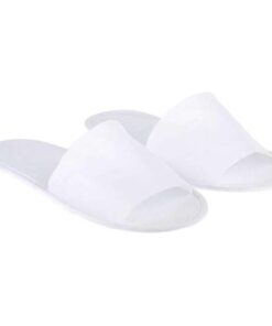 Non woven disposable open toe slippers