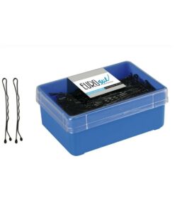 Eurostil Hair Grips Black 50 mm