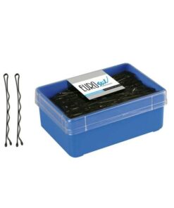 Eurostil Hair Grips Black 65 mm