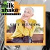 milk shake grey blending