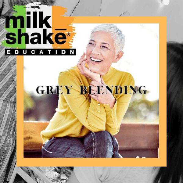 milk shake grey blending