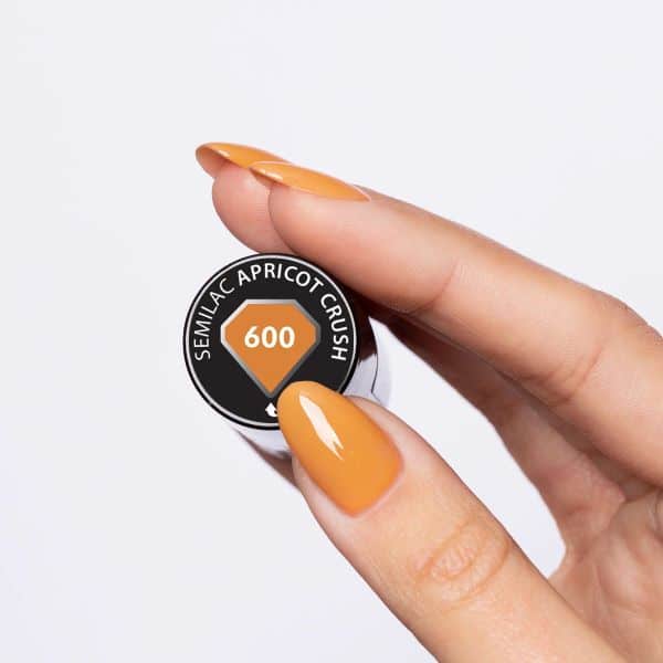 UV Hybrid Semilac Gel Polish Apricot Crush 600 7ml