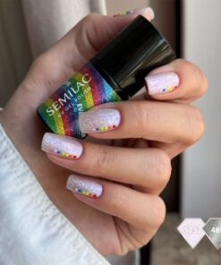 UV Hybrid Semilac Gel Polish Proud Rainbow 489 7ml