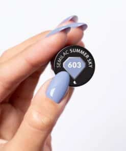 UV Hybrid Semilac Gel Polish Summer Sky 603 7ml