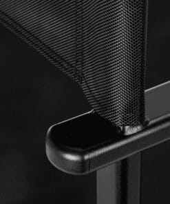 Foldable Aluminum Makeup Chair Black 133430 05 0702