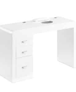 Nail Desk 312 with bagless dust collector right