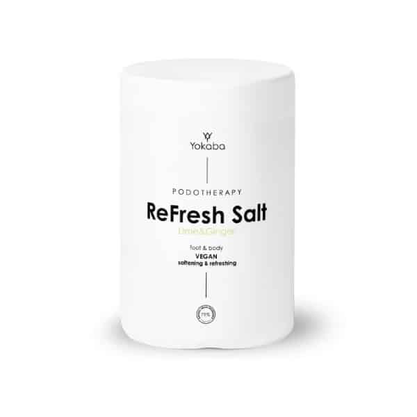 Yokaba Podotherapy Podosalt ReFresh Salt Lime & Ginger 1000g