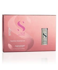 Shine Fix Complex that adds luster to hair. Colour Fix Complex prolongs colour radiance. Nutri-Sugars that deliver superior moisture to hair shaft. Hair appears softer, smoother and more manageable. Alfaparf Semi Di Lino Moisture Nutritive Essential Oil