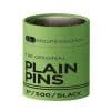 LJ Professional The Original Plain Pins Black