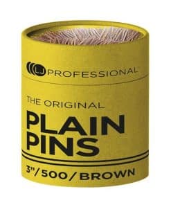 LJ Professional The Original Plain Pins Brown