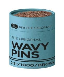 LJ Professional The Original Wavy Pins Brown