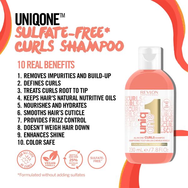 Revlon Uniq One All in One Curls Shampoo