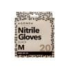 Agenda Nitrile Gloves Ultraflex Black Pack 20 medium