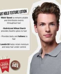 American Crew Light Hold Texture Lotion benefits