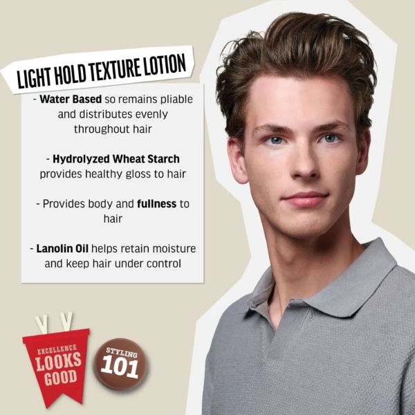 American Crew Light Hold Texture Lotion benefits
