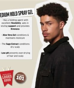 American Crew Medium Hold Spray Gel benefits