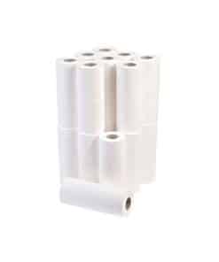 Box of White 10 inch Wiper Couch Roll
