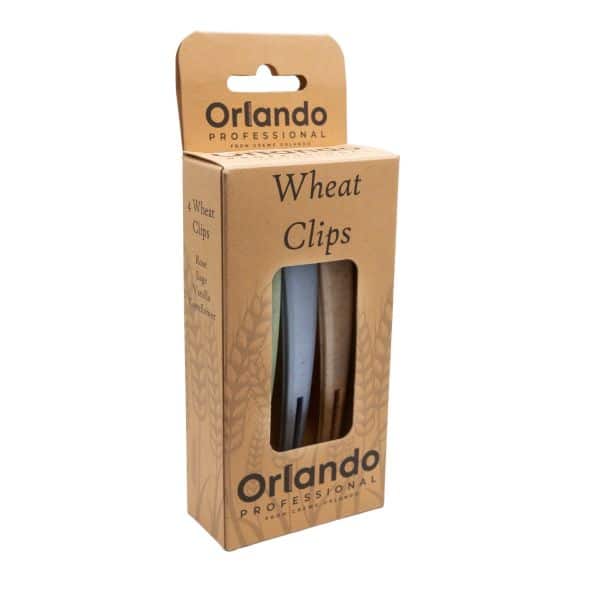 Orlando Professional Wheat Clips Pack of 4