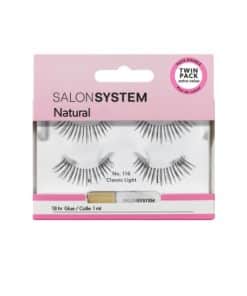 Salon System Naturalash Twin Pack Lashes NATURAL 116
