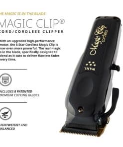 WAHL 5 Star Black Magic Cordless Clipper 2