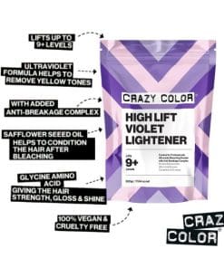 Crazy Color High Lift Violet Lightener 9+