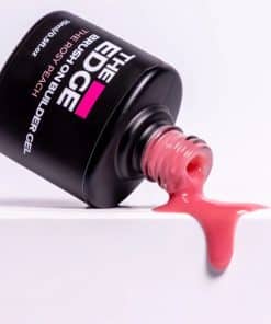 The Edge Brush On Builder Gel  The Rosy Peach 15ml