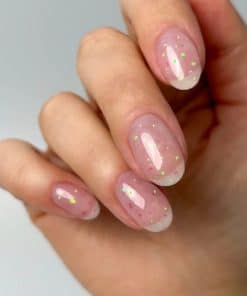 The Manicure Company Builder Base Confetti nails