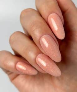 The Manicure Company Builder Base Peach Glaze nails