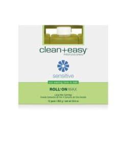 clean+easy Large Sensitive Wax Refill 12pk