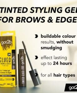 got2b Glued 4 brows & edges tinted dark blond to brown 3