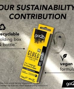 got2b Glued 4 brows & edges tinted dark brown to black 2